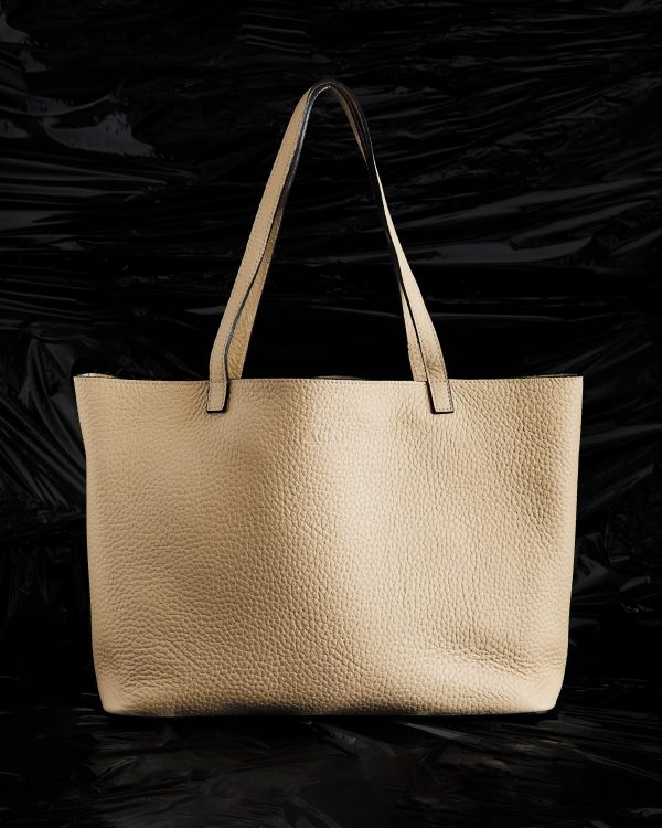 SHOPPING TYS BAG IN SAHARA QUINTINO DOUBLE LEATHER