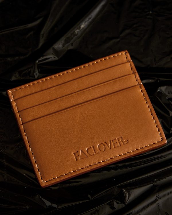 CARD HOLDER IN NUT VITA LEATHER